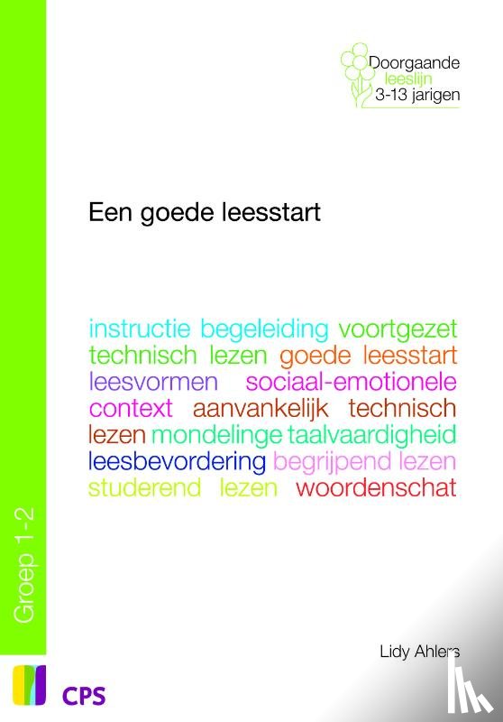 Ahlers, L. - Een goede leesstart in groep 1-2