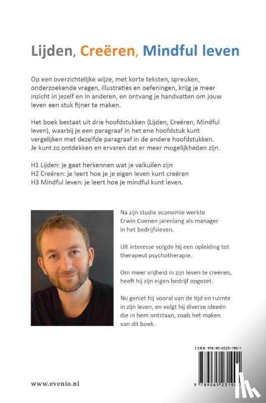 Coenen, Erwin - Lijden, creëren, mindful leven