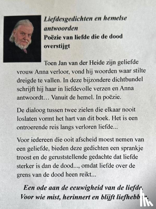 Van der Heide, Jan C. - Liefdesgedichten en hemelse antwoorden