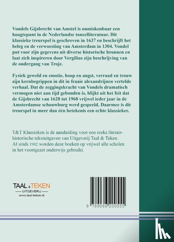 Vondel, Joost van den - Gijsbrecht van Amstel