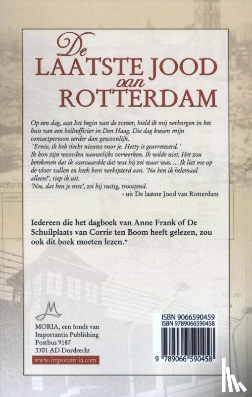 Cassutto, Ernesto - De laatste Jood van Rotterdam