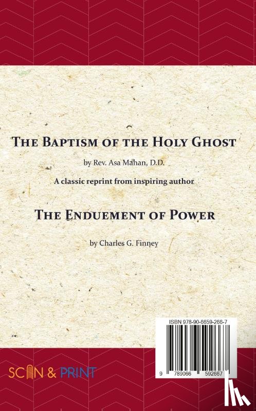 Mahan, Asa, Finney, C.G. - The Baptism of the Holy Ghost