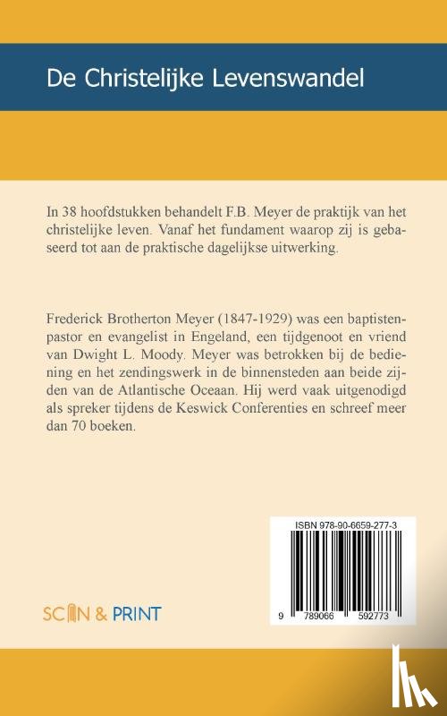 Meyer, F.B. - De Christelijke Levenswandel