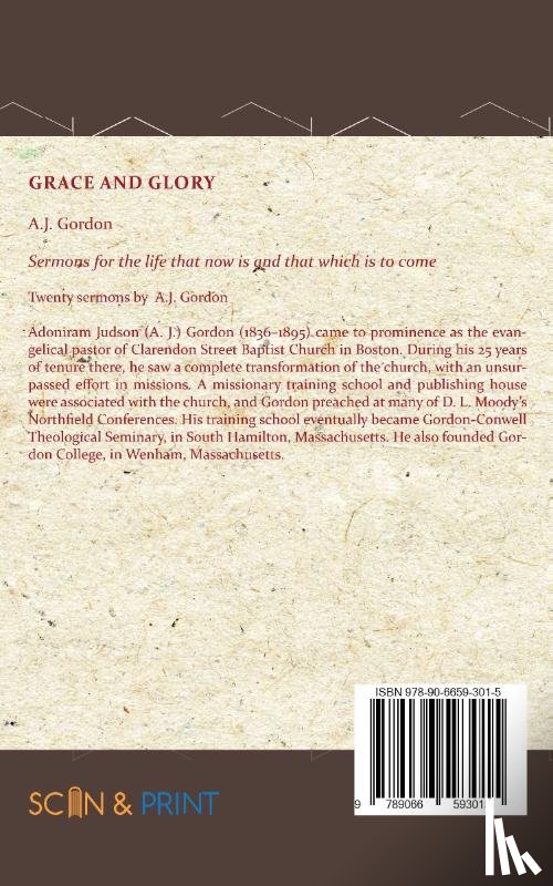 Gordon, A.J. - Grace and Glory