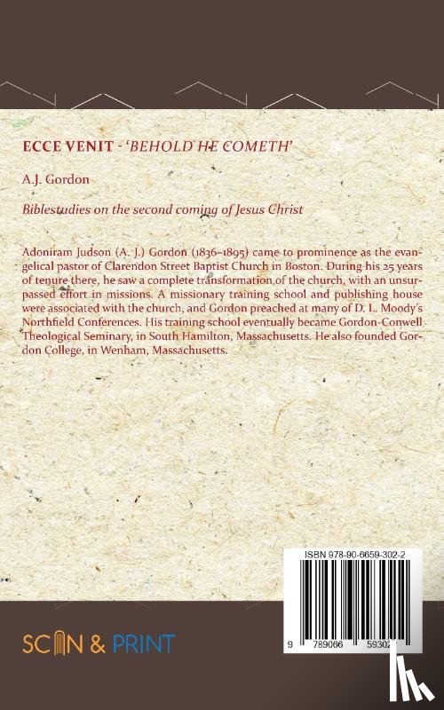 Gordon, A.J. - Ecce Venit - Behold He Cometh