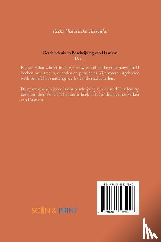 Allan, Francis - Geschiedenis en beschrijving van Haarlem 3