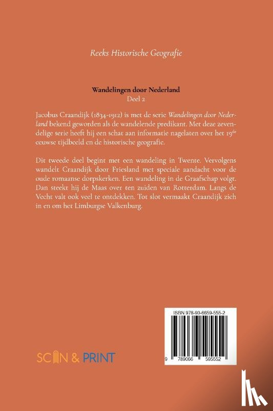 Craandijk, Jacobus - Wandelingen door Nederland 2
