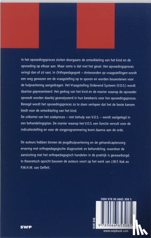  - Orthopedagogiek
