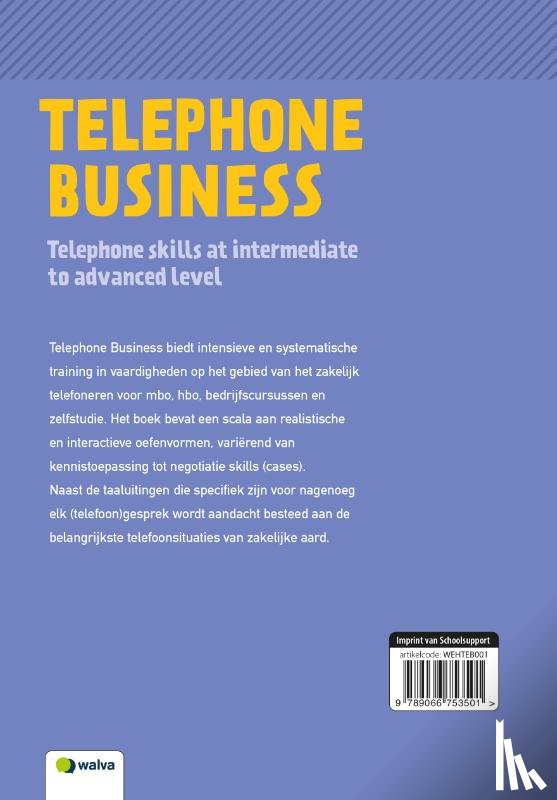 Campen, A.A. van, Siebelink, H.J. - Telephone Business, key
