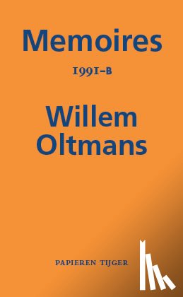 Oltmans, Willem - Memoires 1991-B