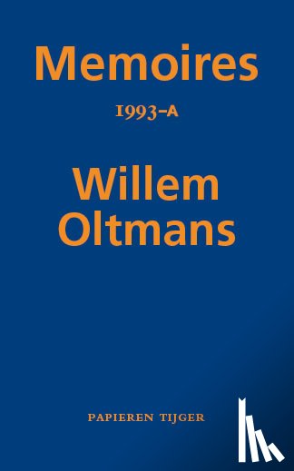 Oltmans, Willem - Memoires 1993-A