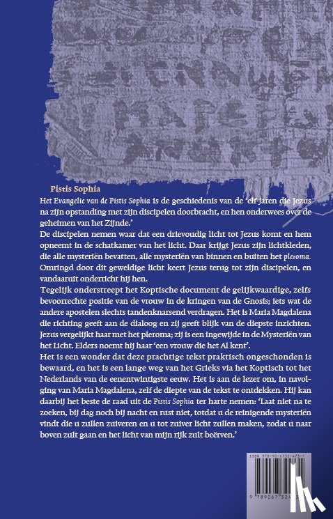  - Het Evangelie van de Pistis Sophia