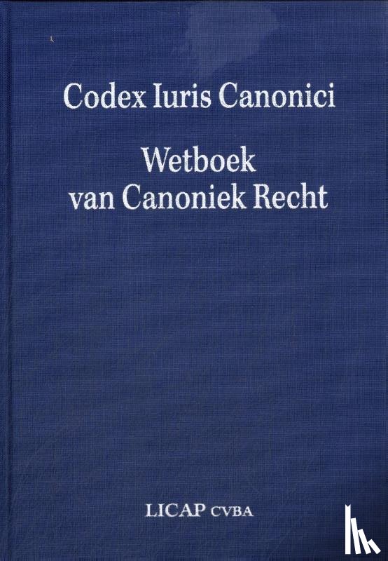  - Codex Iuris Canonici. Wetboek van Canoniek Recht