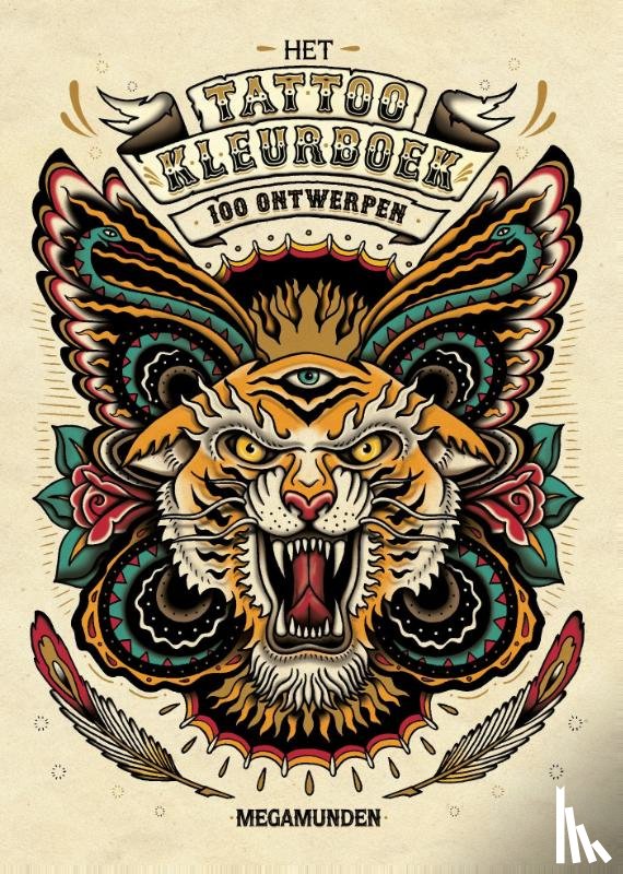 Megamunden - Het tattoo kleurboek