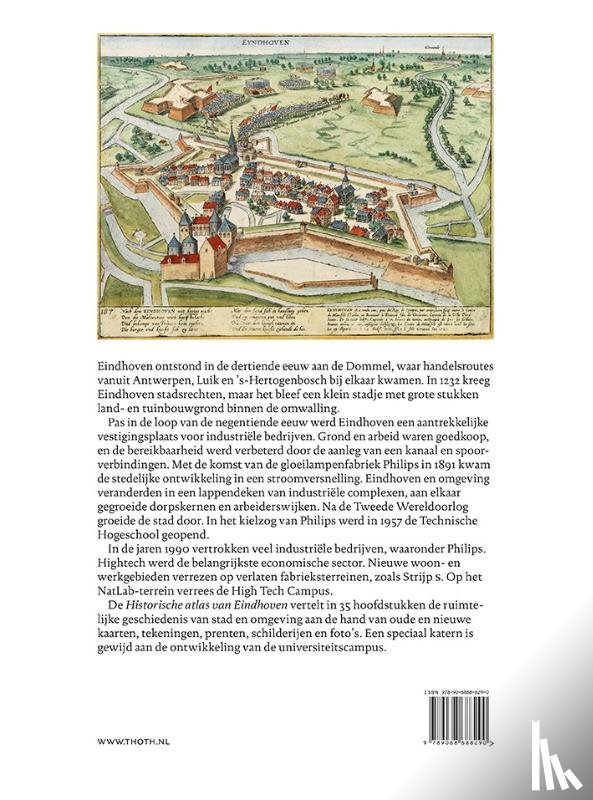 Abrahamse, Jaap Evert, Hooff, Giel van, Uitterhoeve, Wilfried - Historische Atlas van Eindhoven