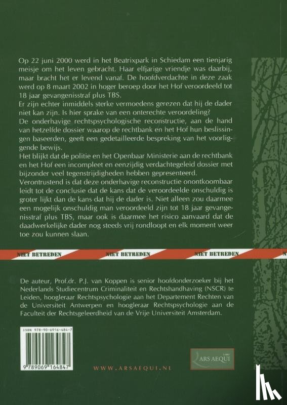 Koppen, P.J. van - De Schiedammer parkmoord