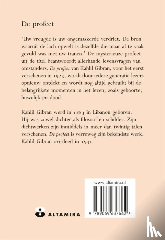 Gibran, Khalil - De Profeet