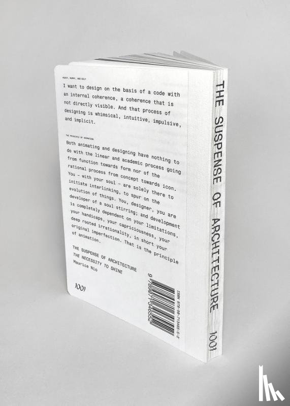 Nio, Maurice - The Suspense of Architecture