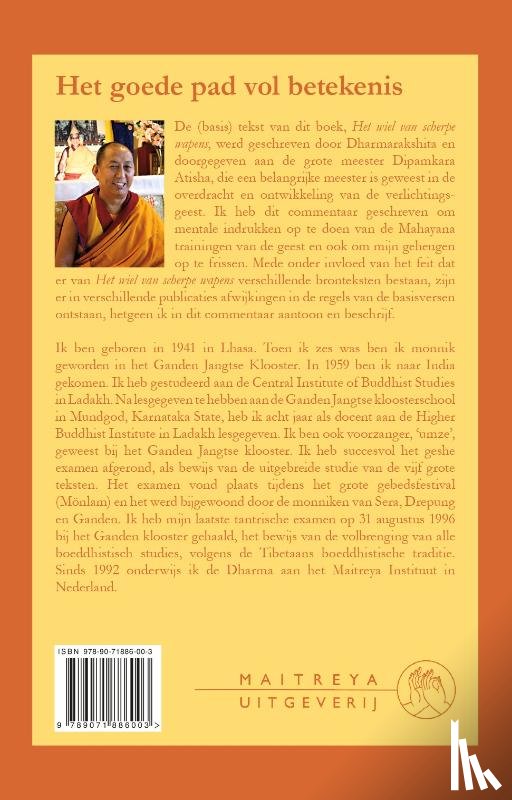Sonam Gyaltsen, Geshe - Het goede pad vol betekenis