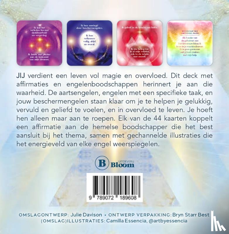 Valentine, Radleigh - Engelen Affirmatie Kaarten (44 affirmatiekaarten en engelenboodschappen)