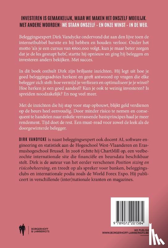 Vandycke, Dirk - Waarom ook jij niet goed belegt
