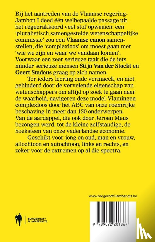 Stadeus, Geert, Van der Stockt, Stijn - De Vlaamse canon