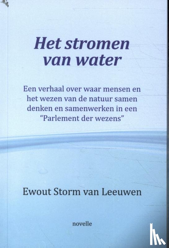 Storm van Leeuwen, Ewout - Het stromen van water