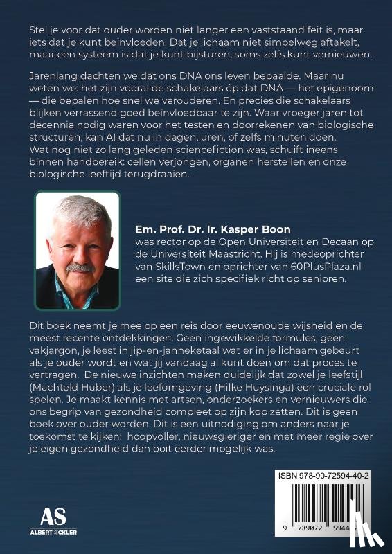 Boon, Kasper - De toekomst van verouderen