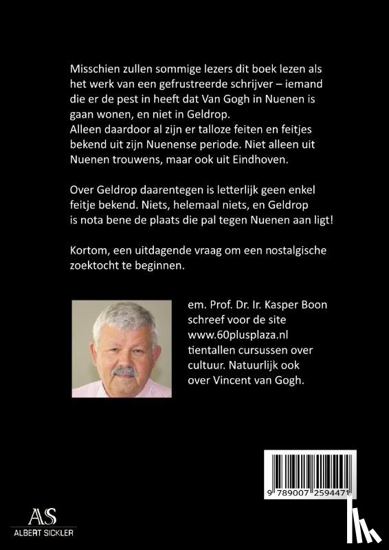 Boon, Kasper - Vincent van Gogh, Eindhoven Nuenen Geldrop