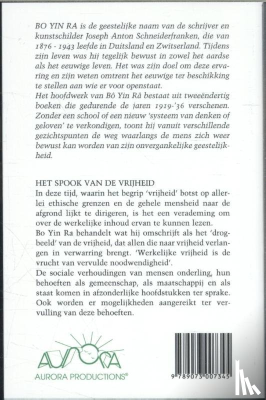 Bô Yin Râ - Het spook van de vrijheid
