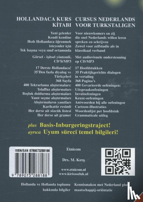 Kiris, Mehmet - Hollandaca Kurs Kitabi / Cursus Nederlands voor Turkstaligen