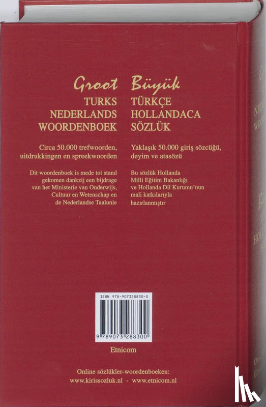  - Groot Turks-Nederlands Woordenboek
