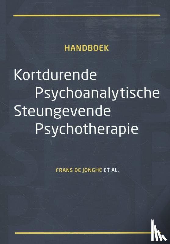 Jonghe, Frans de - Kortdurende psychoanalytische steungevende psychotherapie