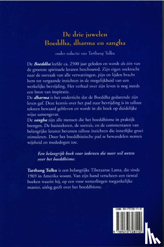  - De drie juwelen, Boeddha, dharma & sangha