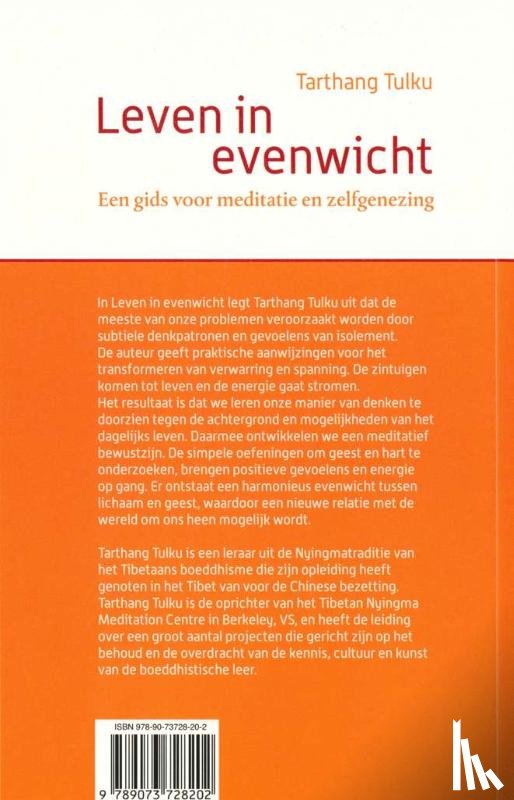 Tulku, Tarthang - Leven in evenwicht