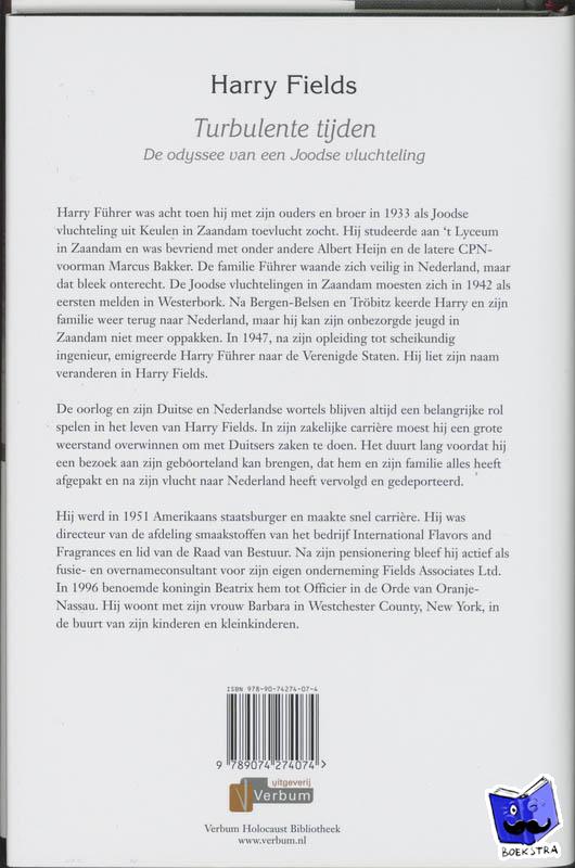 Fields, H. - Turbulente tijden