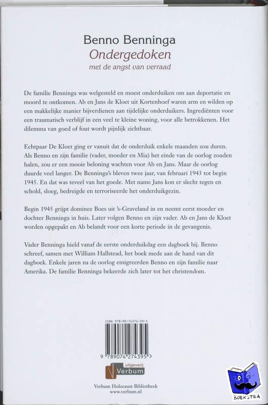 Benninga, Benno - Ondergedoken