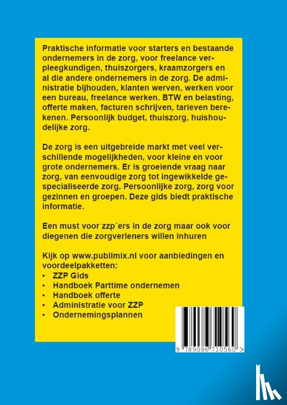  - ZZP in de Zorg