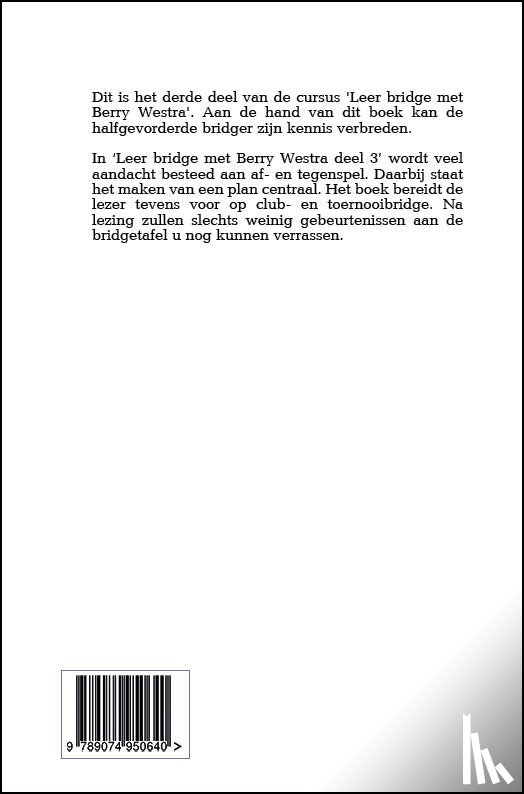Westra, B. - LEER BRIDGE MET BERRY 5  deel 3