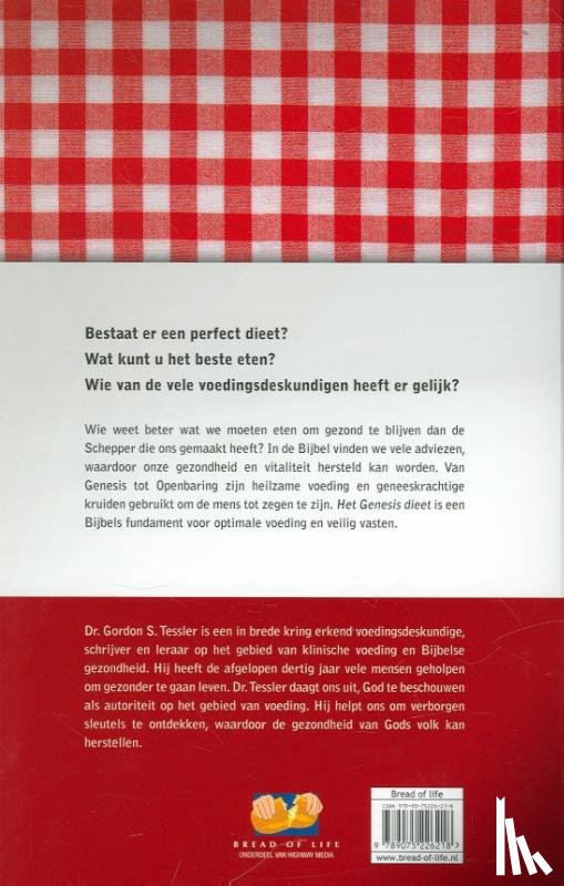 Tessler, Gordon S. - Het Genesis dieet