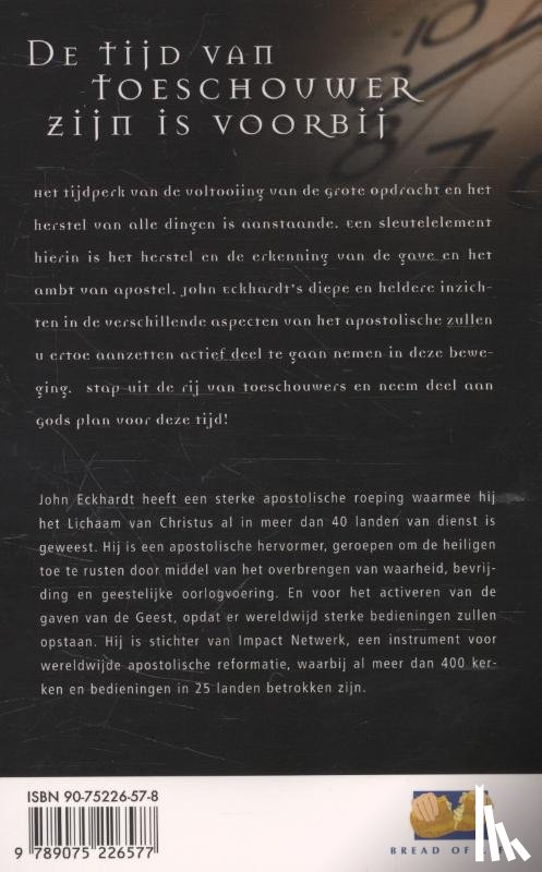Eckhardt, John - De apostolische dimensie