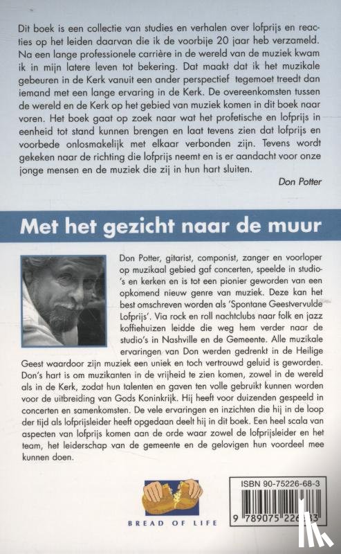 Potter, Don - Met het gezicht naar de muur