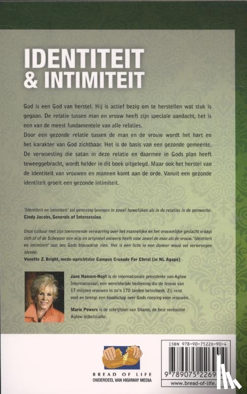 Hansen Hoyt, Jane, Powers, Marie - Identiteit en intimiteit
