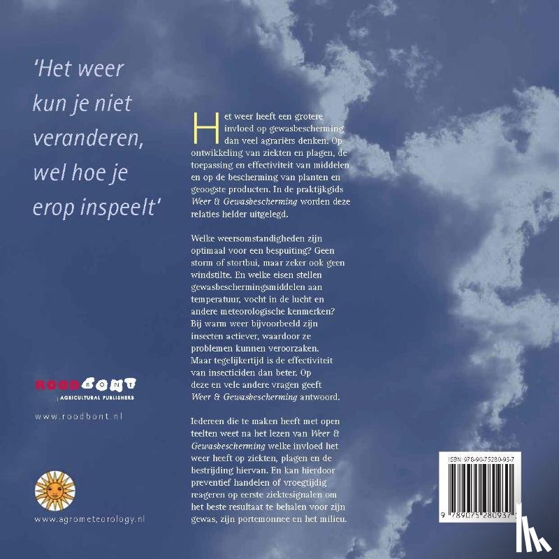 Bouma, E. - Weer en gewasbescherming