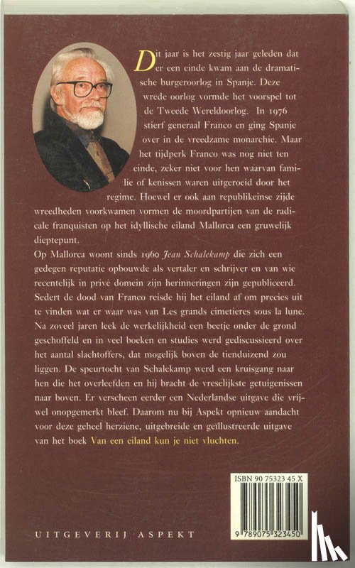 Schalekamp, Jean A. - Van een eiland kun je niet vluchten