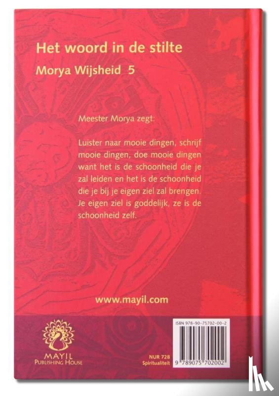 Morya, Crevits, Geert - Het woord in de stilte