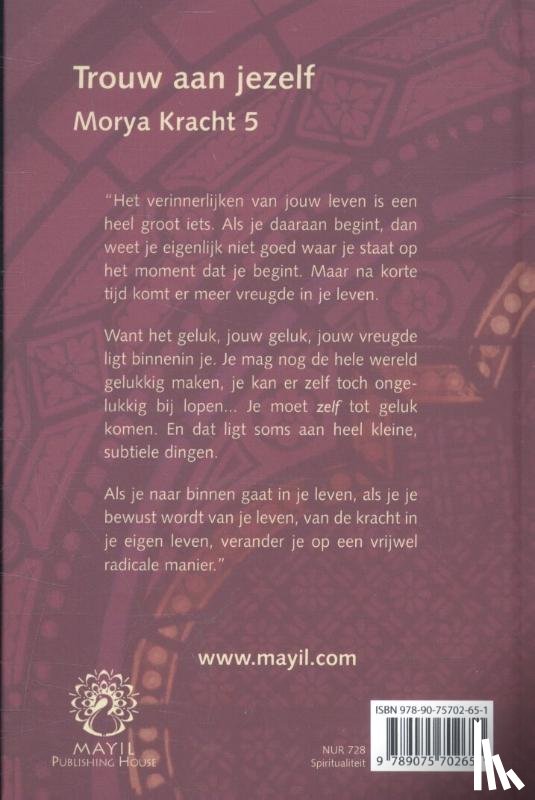 Crevits, Geert, Morya - Trouw aan jezelf