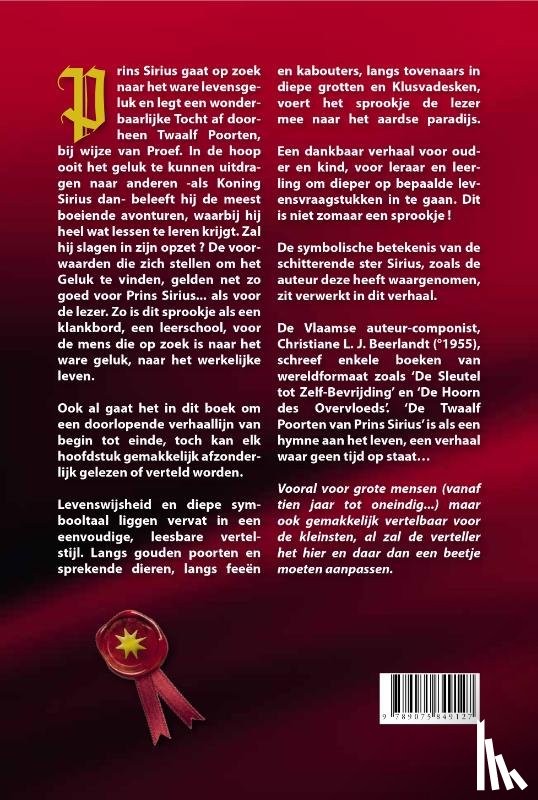Beerlandt, Christiane - De Twaalf Poorten van Prins Sirius