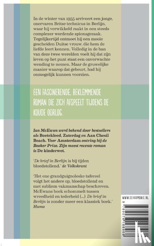 McEwan, Ian - De brief in Berlijn midprice