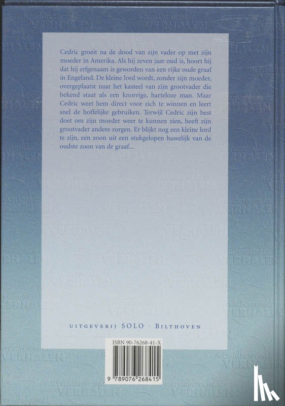 Burnett, F. Hodgson - De kleine Lord